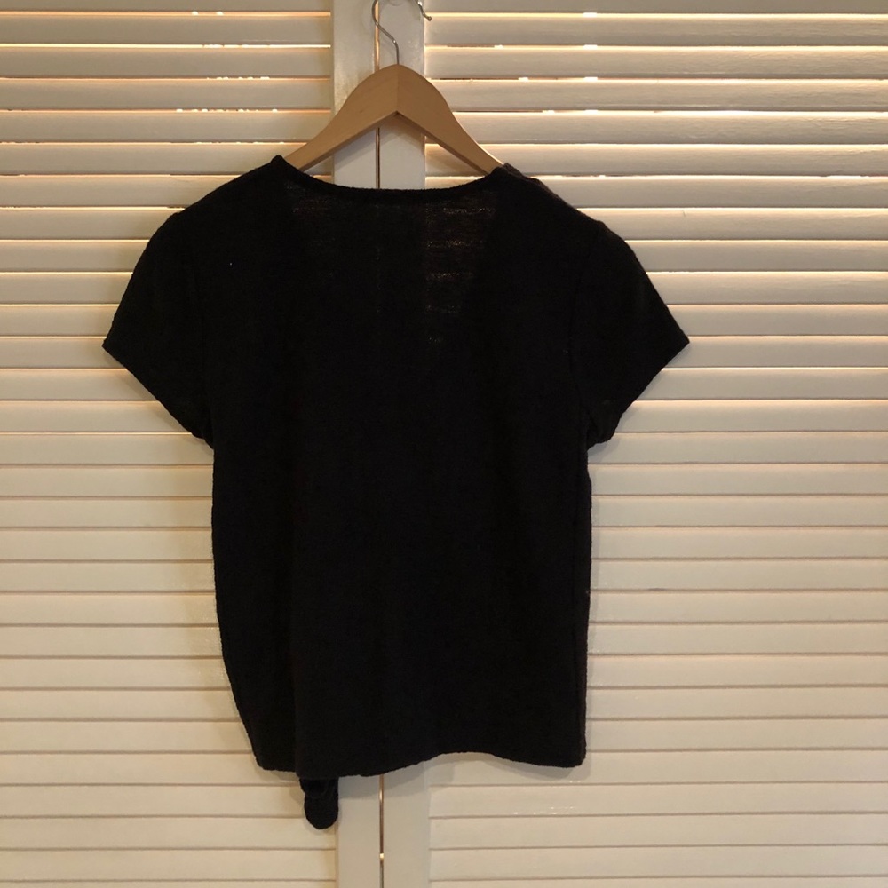 Madewell Texture & Thread Wrap Tie Top - Picture 6 of 6